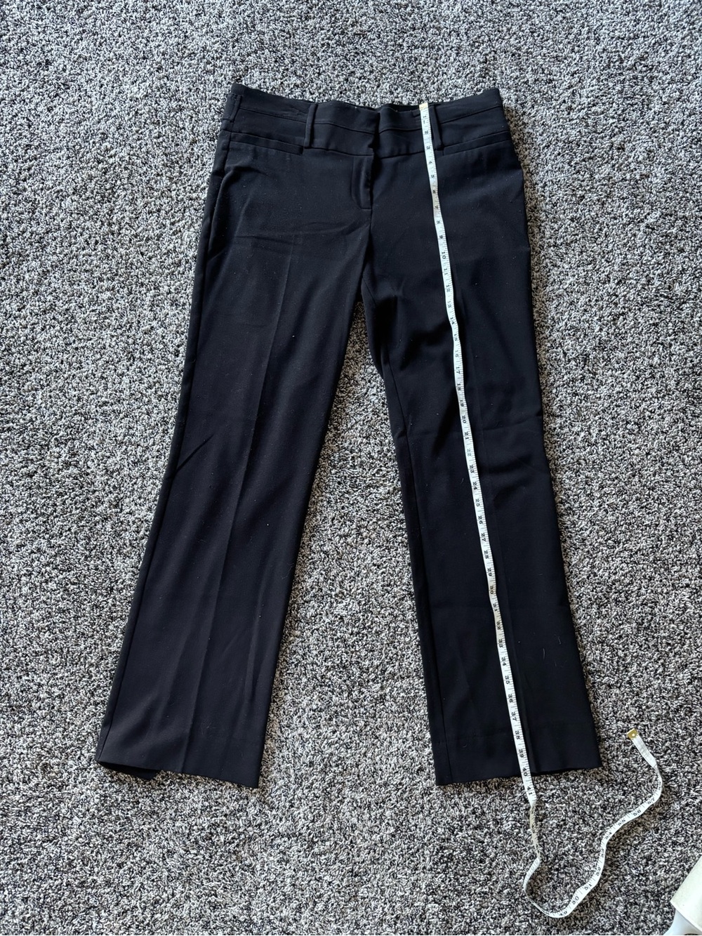 Maurices Black Straight Leg Dress Pants